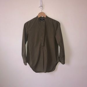Madewell Women’s Olive Green Tunic Size XS